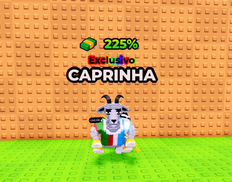 Exclusivo CAPRINHA 225%