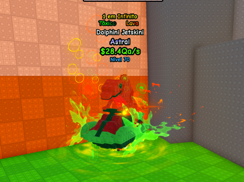 1 ASTRAL DOLPHINI JETSKINI  NIVEL 70max LAVA + TOXICO
