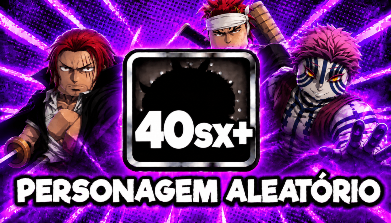 PERSONAGEM 1 in 40sx+ - NIVEL 70