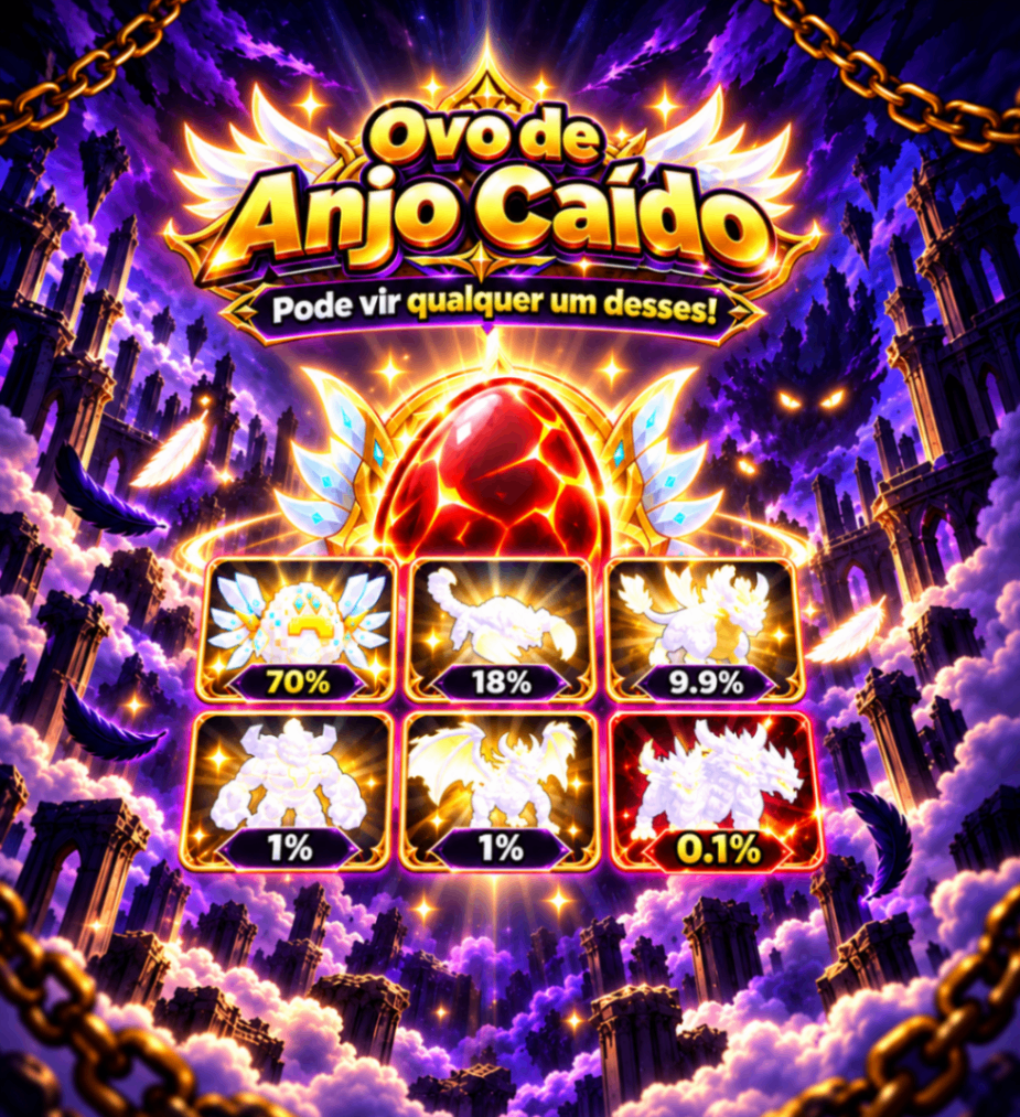 3 OVOS DE ANJO CAIDO