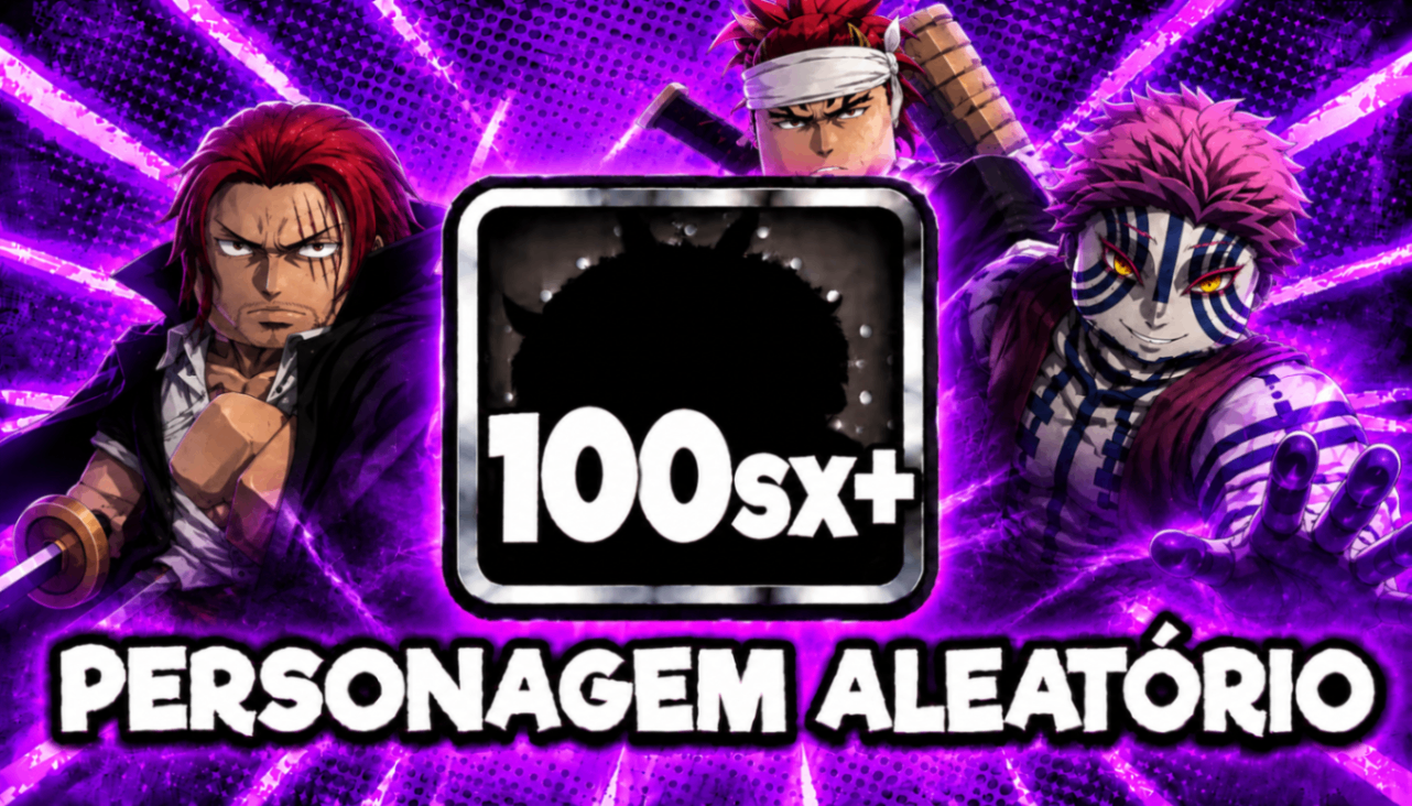 PERSONAGEM 1 in 100sx+ - NIVEL 70